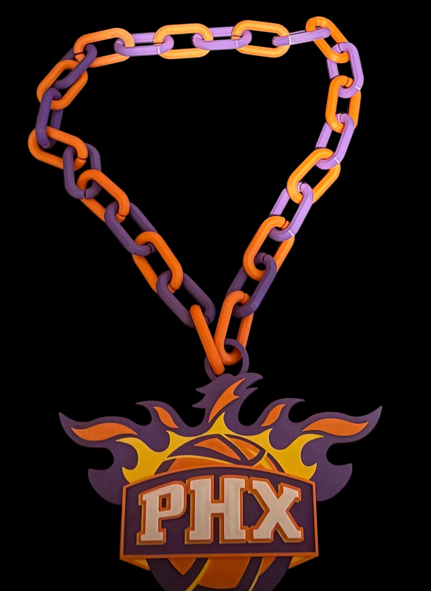 Custom Phoenix Suns Fan Chain